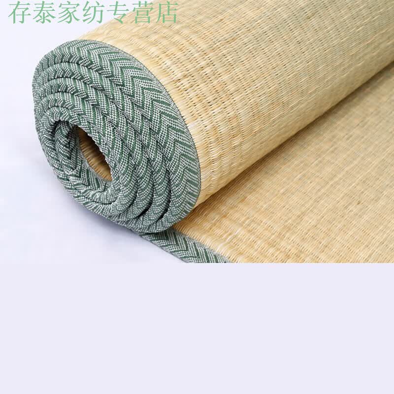 铭碟草席凉席双人床老式单人宿舍席子蔺草席草凉席子 绿色 特密加厚包边 1.0m(3.3英尺)床使用感如何?