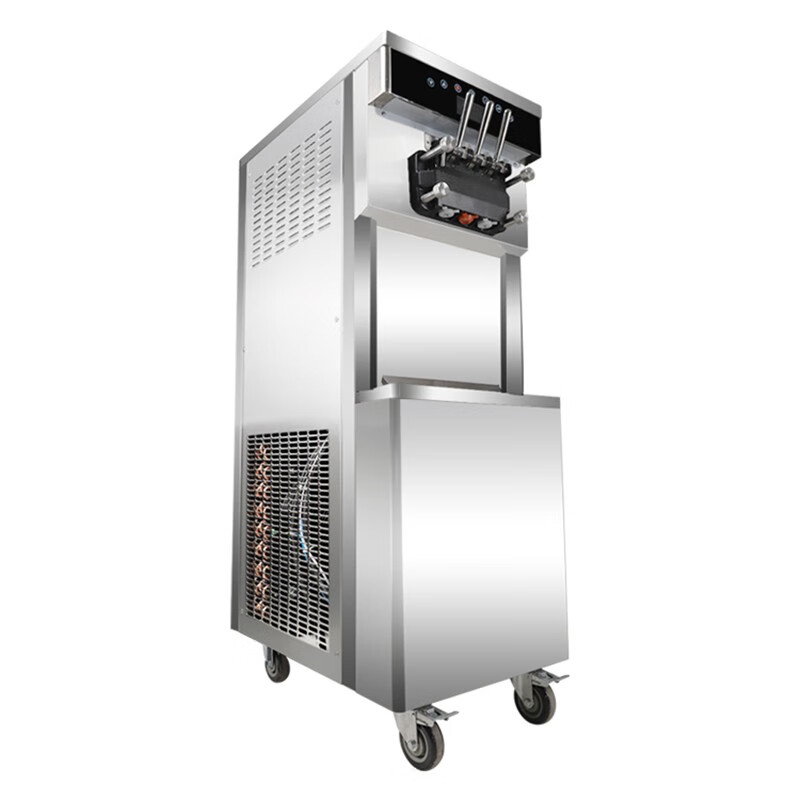 冰淇淋机商用软冰激凌机器全自动雪糕机不锈钢立式三相电 型号258d1