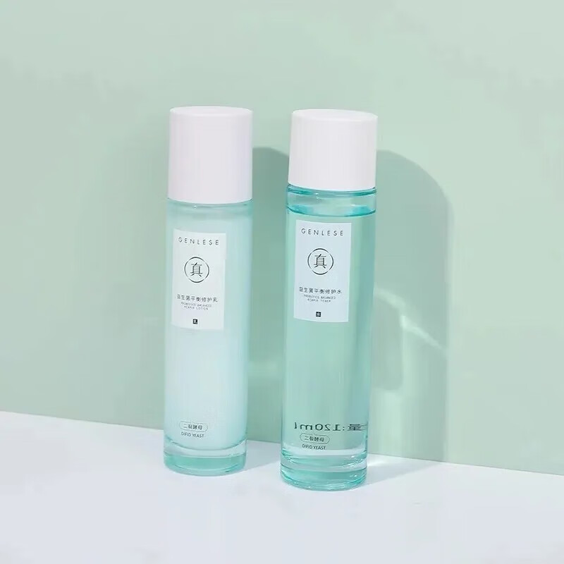 真丽斯 真丽斯益生菌平衡水乳套装 爽肤水乳液控油补水保湿舒缓修护