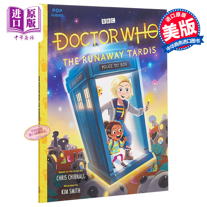 doctor who 当代电影绘本:神秘博士 runaway tardis 英文原版 7-12岁