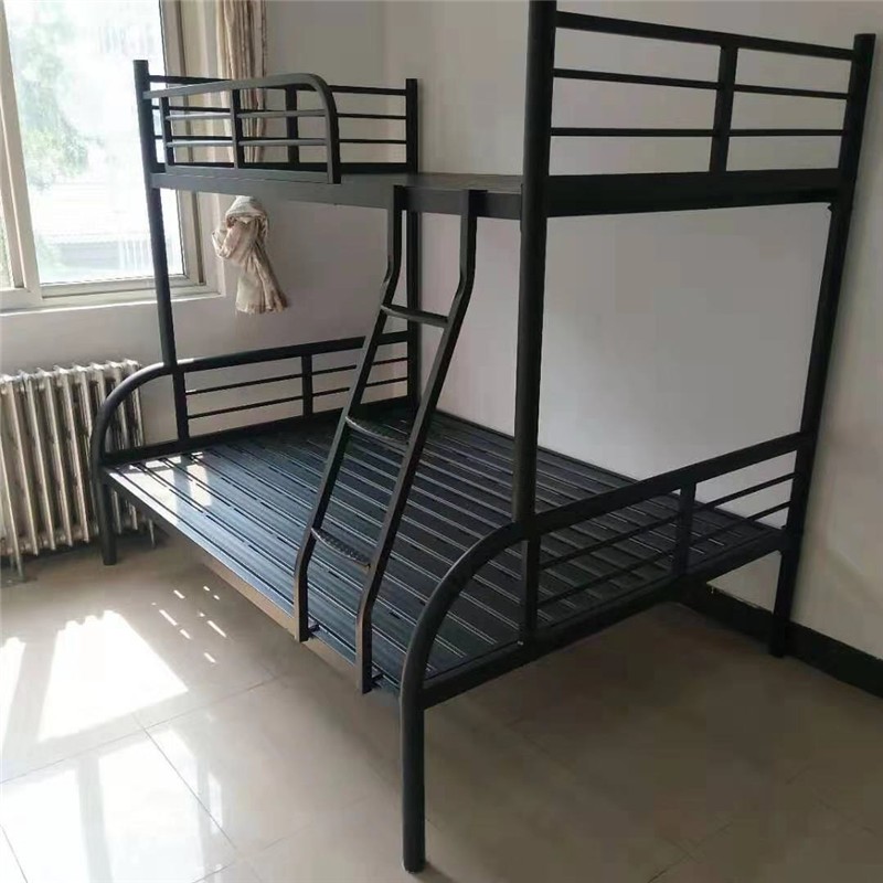 趣贝适 铁艺床 上下铺铁床高低铺铁艺床简约高低床小户型双层床床1.