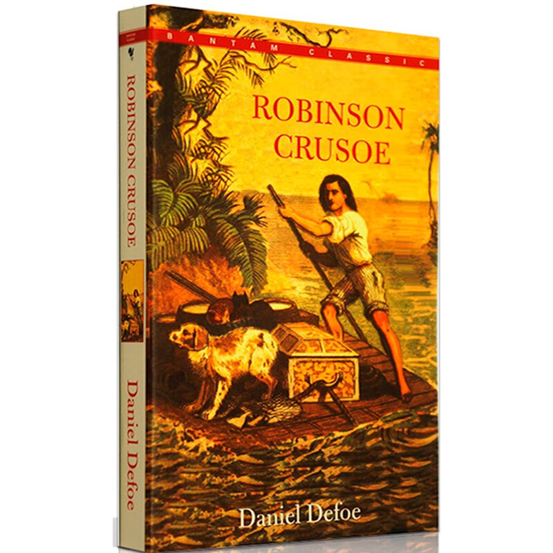 英文原版 Robinson Crusoe 鲁滨逊漂流记 Daniel Defoe 丹尼尔·笛福 Signet Classics 世界名著小说 青少年课外读物 . 英文原版