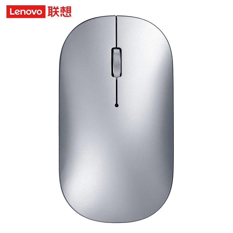 联想（Lenovo）小新Air蓝牙鼠标 无线鼠标 小新Air蓝牙无线鼠标 便携鼠标 笔记本鼠标 冰河银