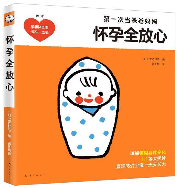 怀孕全放心：新手时尚怀孕宝典/安达知子/南海出版公司/孕产/胎教/书籍