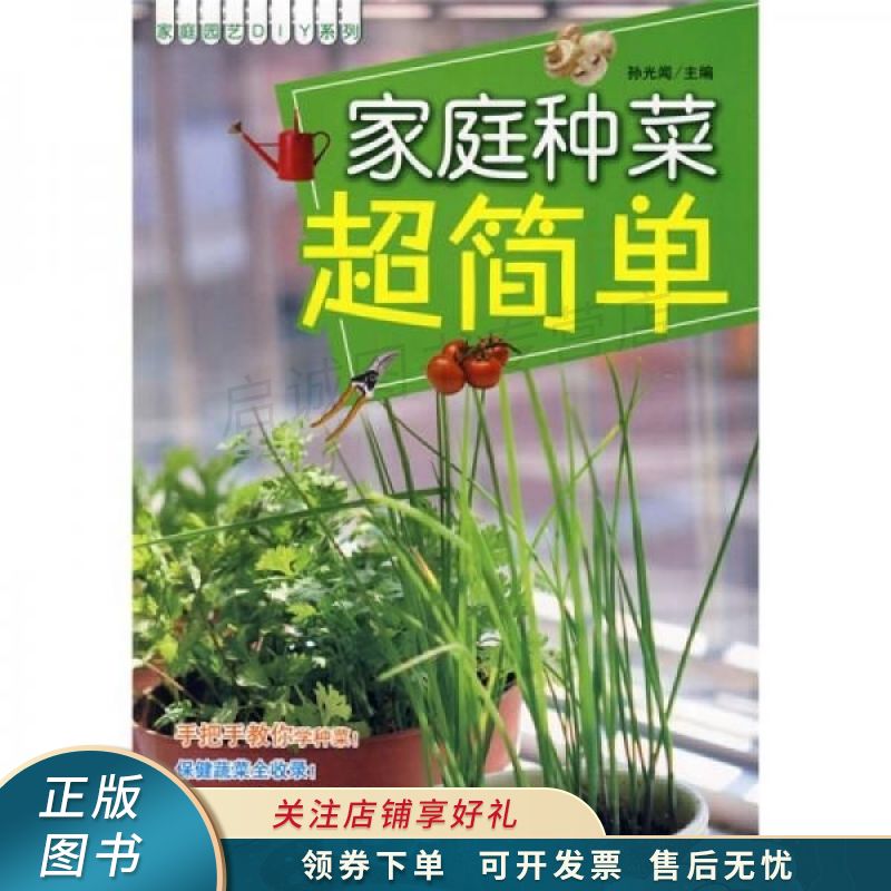 家庭园艺DIY系列：家庭种菜超简单 孙光闻