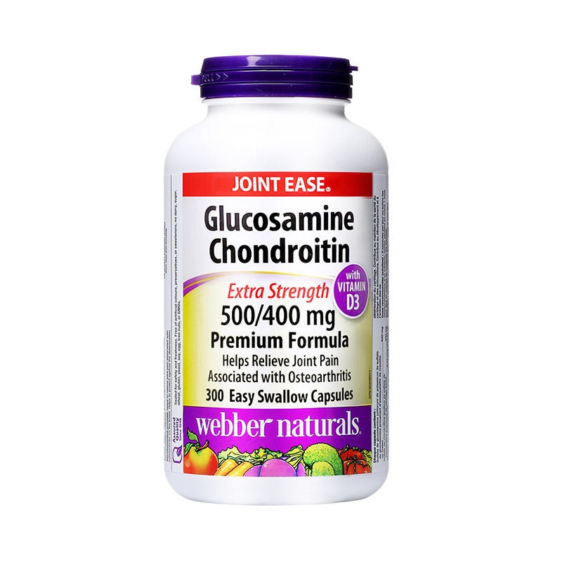 伟博天然webber naturals 氨糖维骨力硫酸氨糖软骨素维骨力胶囊添加