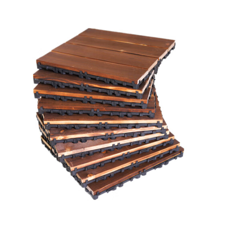 阳光房花园阳台木板防腐木地板户外板材露台拼接庭院地面铺设 1片价格