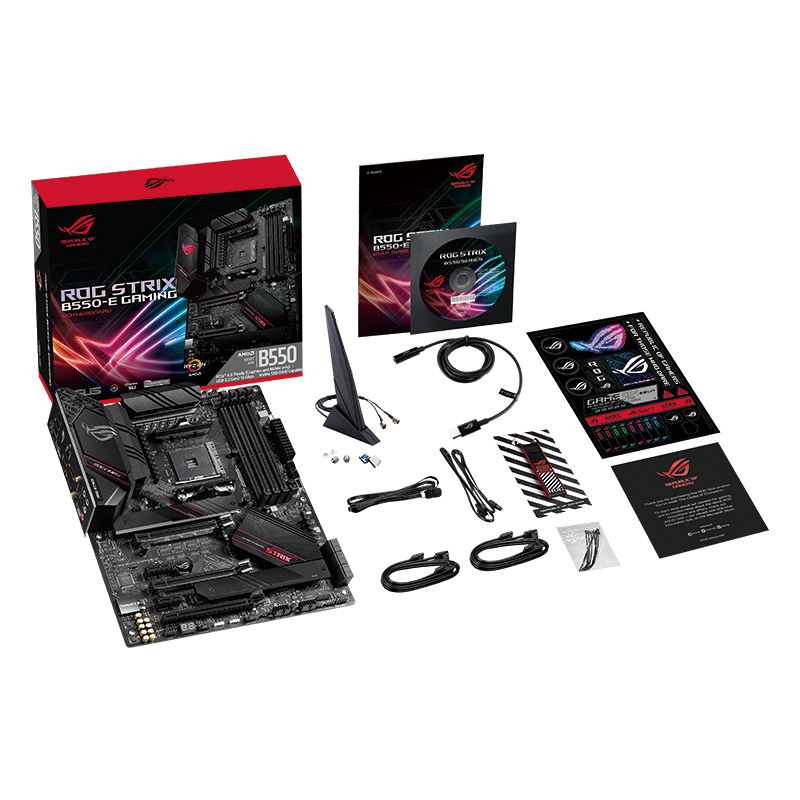 玩家国度（ROG）ROG STRIX B550-E GAMING主板 支持 CPU 3700X/5800X/5900X（AMD B550/socket AM4）