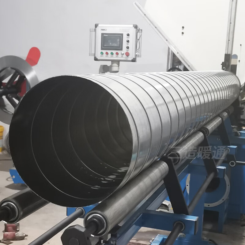 镀锌白铁皮通风管道螺旋风管消防除尘不锈钢风管油烟机管道排烟管