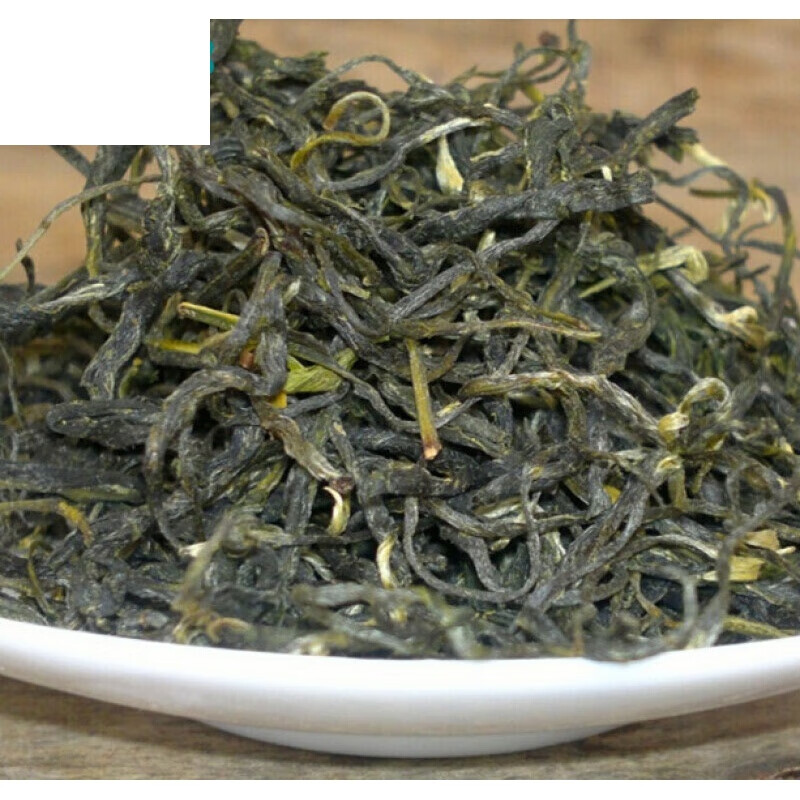 虎钢馋广东大叶青黄茶 黄茶毛尖广东特产茶 肇庆封开茶2019新茶500g