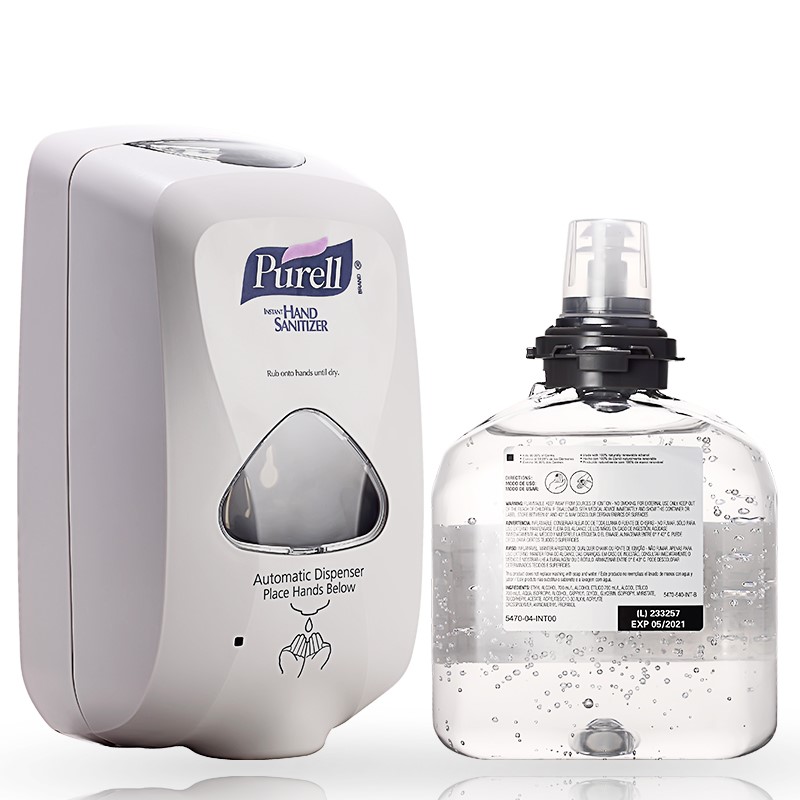 普瑞来 PURELL 自动感应洗手液套装机