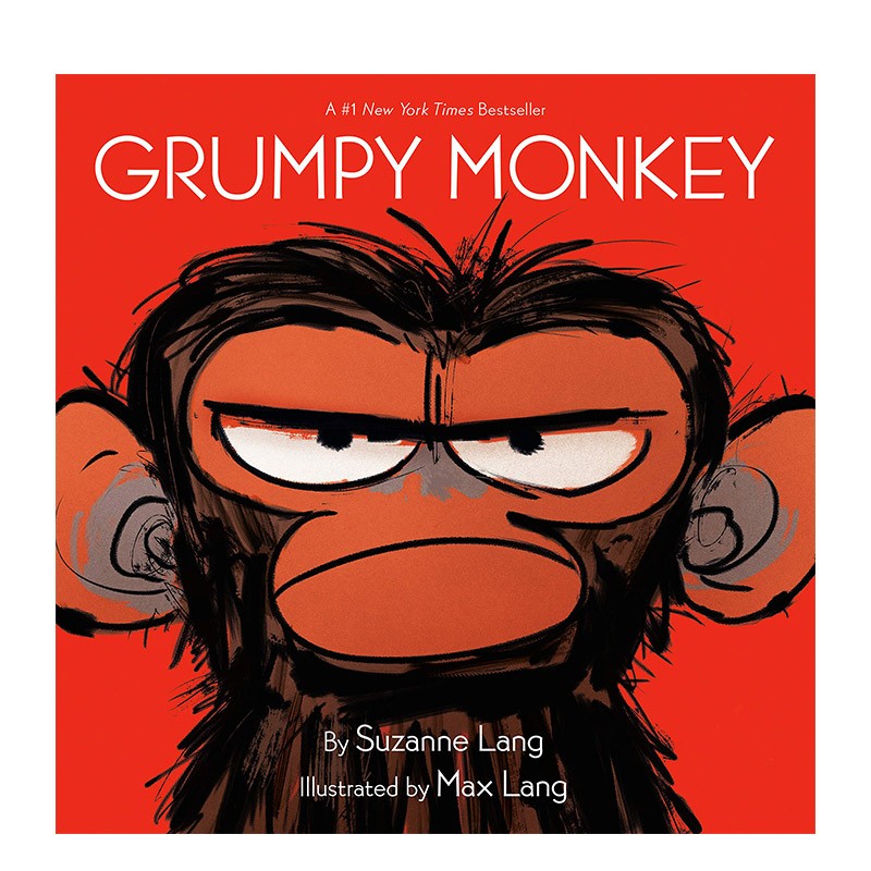 【现货】grumpy monkey,脾气暴躁的猴子 英文原版精装儿童绘本 孩子