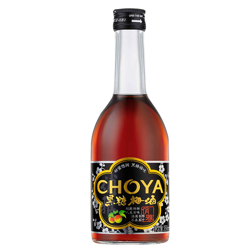 俏雅 (CHOYA）果酒  黑糖梅酒 14.5度 350ml
