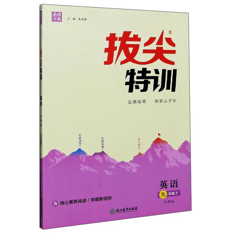 拔尖特训：英语（九年级下 外研版）