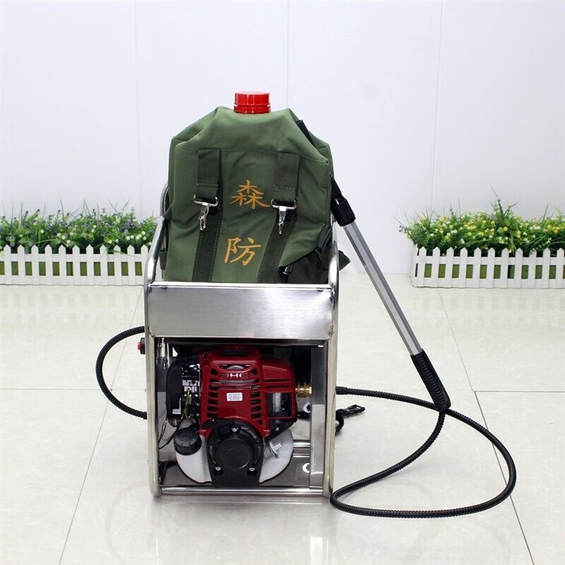 诚得景背负式宁安高压细水雾灭火器装置直流喷雾水枪移动灭火机脉冲