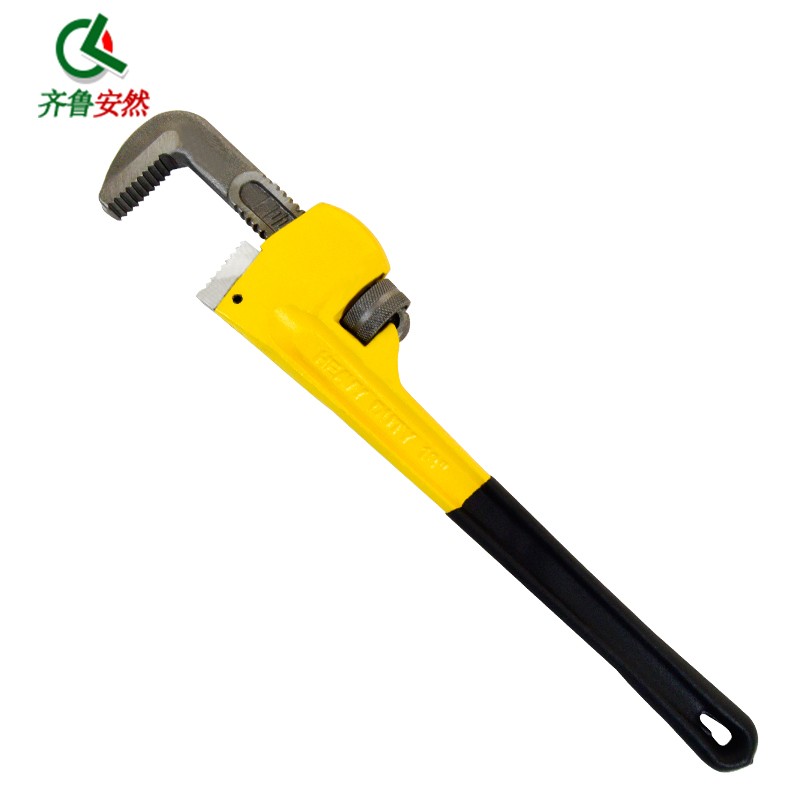 齐鲁安然 管钳 管子钳自紧大号小管钳子多功能扳手水管 重型管子钳 18