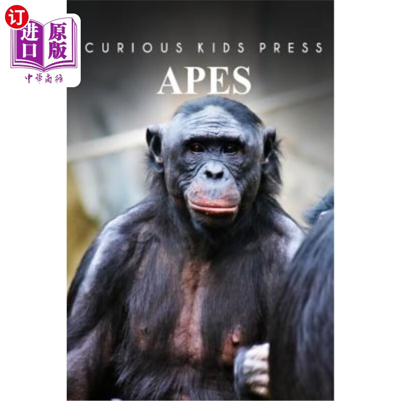 海外直订apes - curious kids press 猩猩-好奇儿童出版社