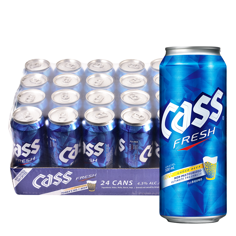 凯狮(CASS)韩国原装进口啤酒价格趋势分析,让您放松身心、享受生活