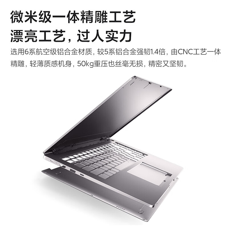 小米笔记本电脑 红米 RedmiBookPro 14英寸 2.5K高清屏 高性能轻薄本R5 16G 512G 商务办公 长续航