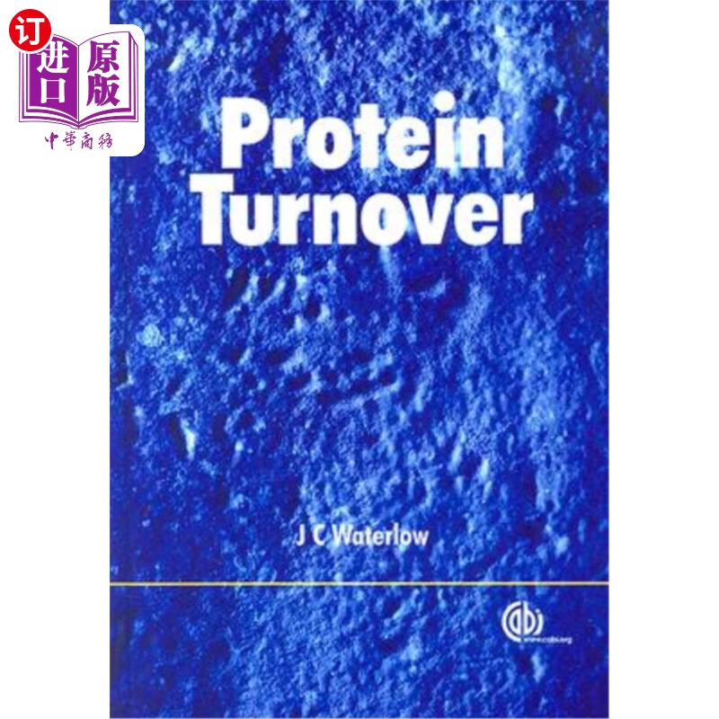 海外直订医药图书protein turnover 蛋白质周转