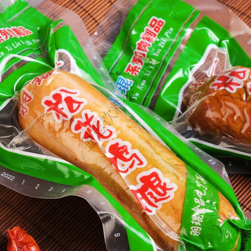 望蓝川松花鸡腿肠几十年老味佳木斯松花鸡腿香肠东北特产熟食卤味零食