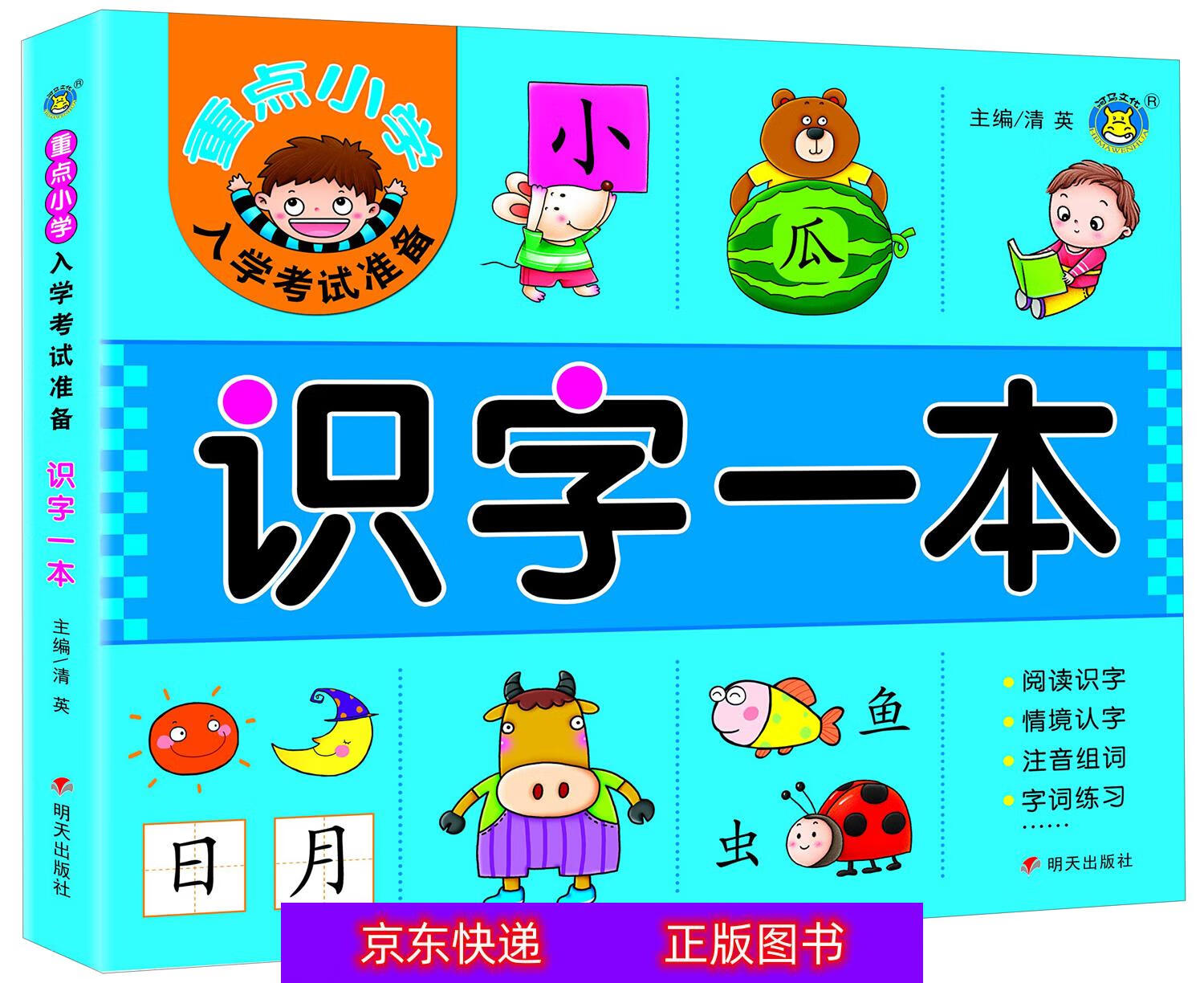 琨艺图书 只售正版 】识字一本/重点小学入学考试准备 童书 学前教育