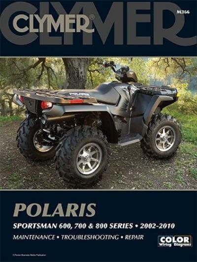 预订 Clymer Polaris Sportsman 600, 700, & 800 Series 2002-2010
