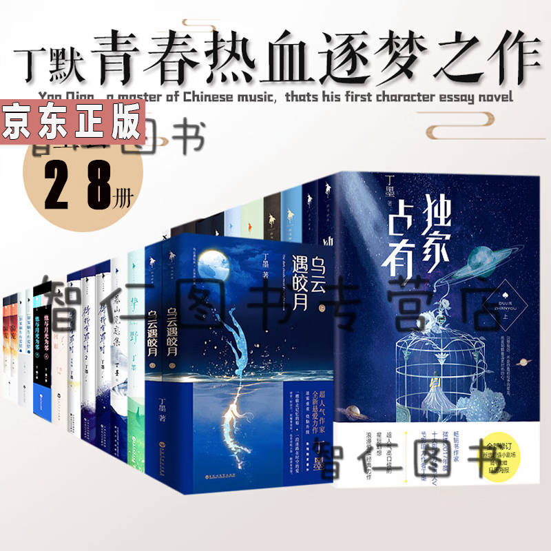 丁墨小说作品【套装28册】如果蜗牛有爱情 你和我的倾城时光 他来了