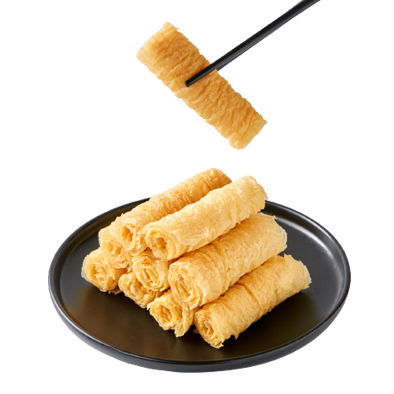 海底捞  响铃卷豆制品豆皮卷炸腐竹火锅螺蛳粉米线麻辣烫食材炸三秒