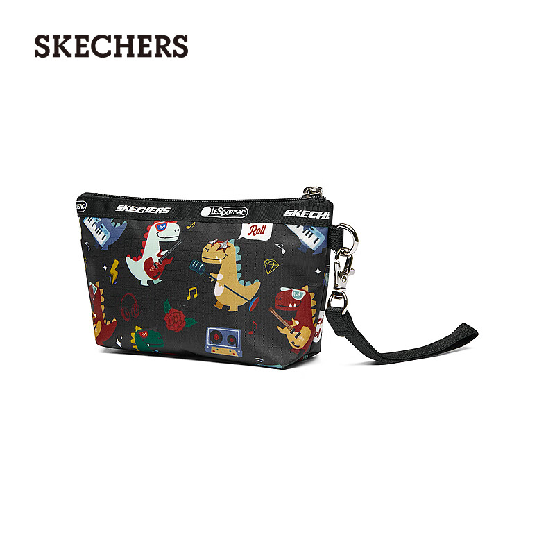 斯凯奇（Skechers）男女同款小恐龙乐队潮酷印花手拿包L323U150 T340恐龙乐队/03TH 均码使用感如何?