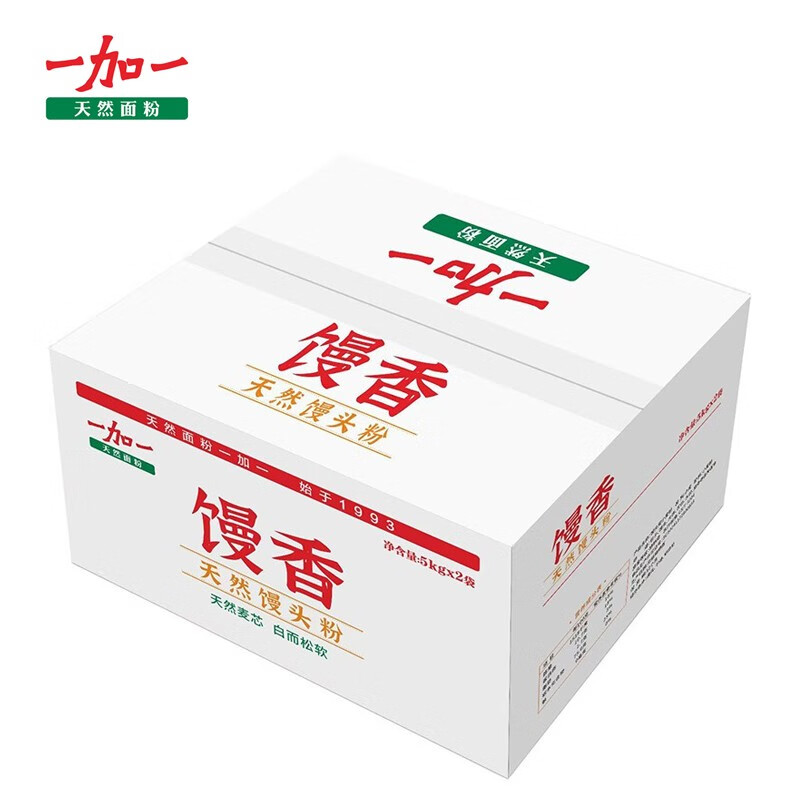 一加一面粉天然  包子馒头煎包 多用途 馒香天然馒头粉 馒香天然馒头