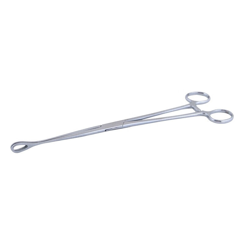 礼达康  医用不锈钢海绵钳 卵圆钳 不锈钢海绵钳医用钳卵圆钳妇科大号