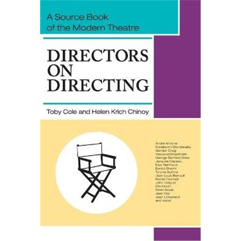 预订directors on directing:a source book of the modern theatre