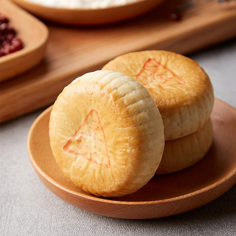 北京稻香村 糕点 小礼盒点心手工老字号传统饼干休闲零食 豆沙酥200g