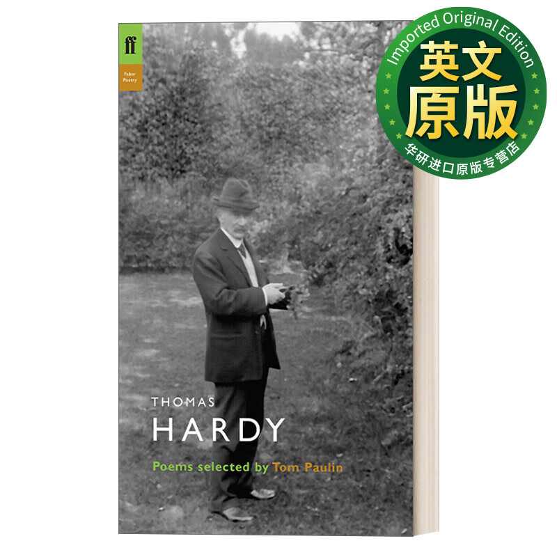 托马斯·哈代诗选 汤姆·波林选编 费伯诗人评论系列 英文原版 thomas