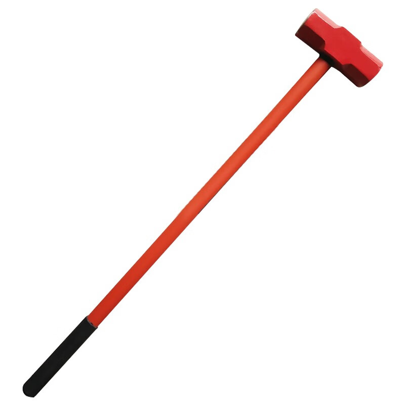 美消 消防破拆工具消防检查火灾逃生器材消防锤纤柄大锤子柄长90cm