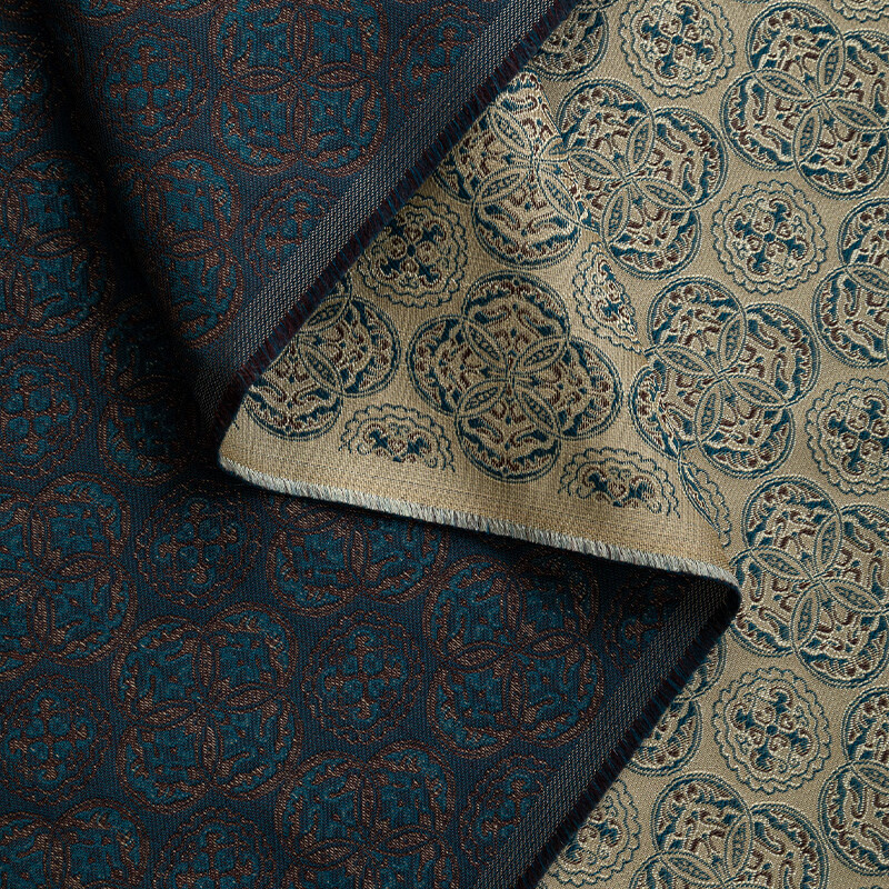 宋锦布料 中国风提花仿宋锦面料包装锦盒书画装裱古玩影视装饰手工