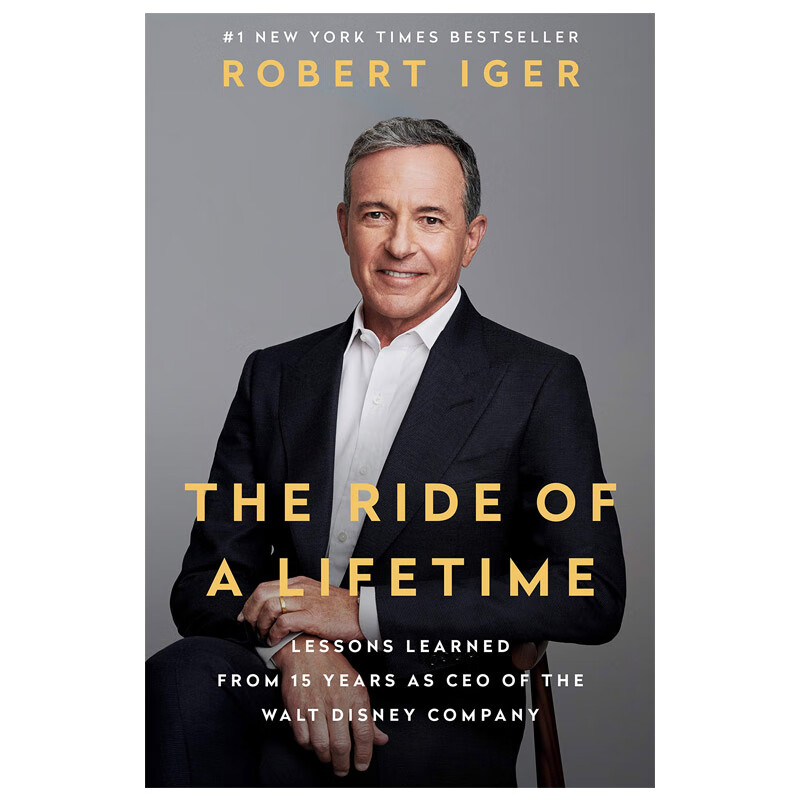 【中图原版】英文一生的旅程 the ride of a lifetime 作为迪士尼公司