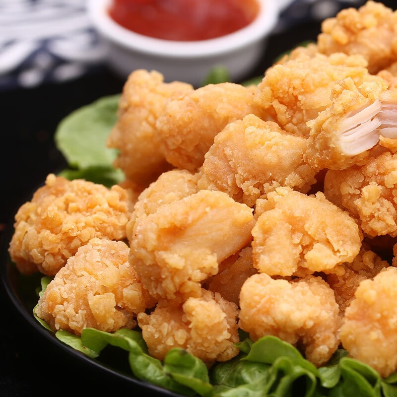 夏星食品炸鸡特惠桶鸡米花鸡柳全家桶4袋共1600克油炸小吃套餐家庭装 雪花鸡柳+鸡米花+鸡排+上校鸡块