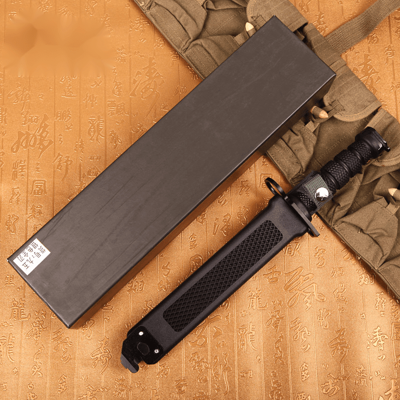 益尔乐(yearo toy)弗贝妮56式刀 户外高硬度95直刀刀鞘多功能防身战术