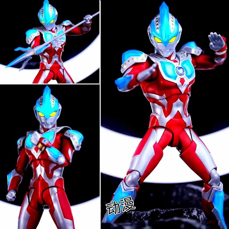 昱钧欧布奥特曼手办超可动人偶终极闪耀赛罗shf泽塔诺亚关节可动模型