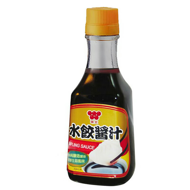 味全中国台湾台湾味全水饺酱汁 蘸酱水饺伴侣 白切斩鸡 调料酱油蘸料