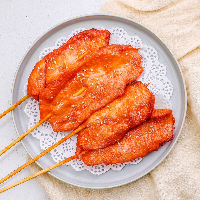 大用 里脊肉片冷冻油炸半成品小吃手抓饼早餐营养食材 里脊肉片2kg