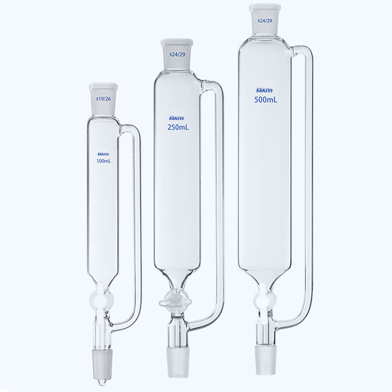 迈仪科技(maiyi)具四氟玻璃恒压滴液漏斗 恒压漏斗 具四氟活塞500ml*