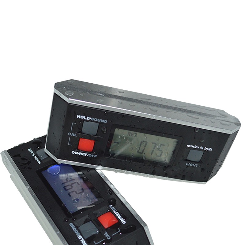 aliyiqi天目数显倾角仪ip65防水电子倾角仪带磁传感器斜率仪坡度仪