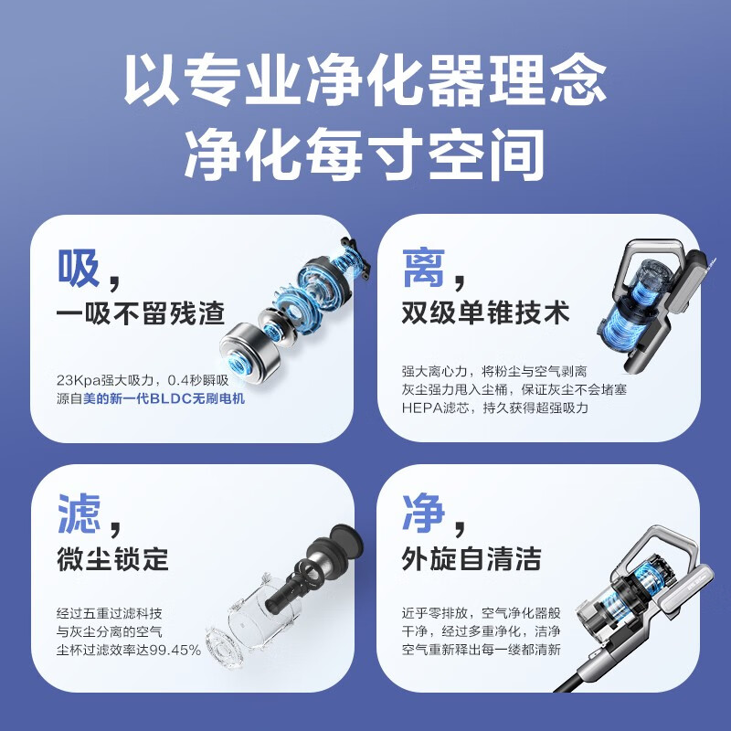 美的P6pro吸尘器真实使用感受,真相揭秘入手感受