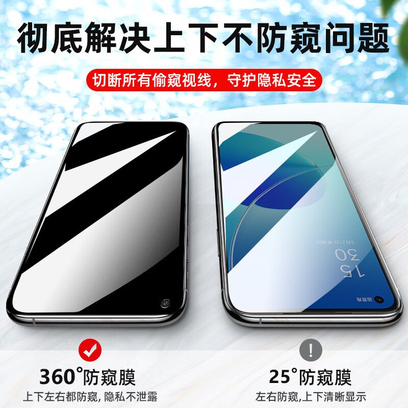 vivo iqoo12/11手机防窥膜全屏覆盖防偷窥不碎边neo7竞速版防摔保护