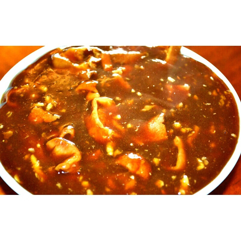 虎钢馋炒肝 北京炒肝特色小吃 老北京特产炒肝庆丰包子铺炒肝