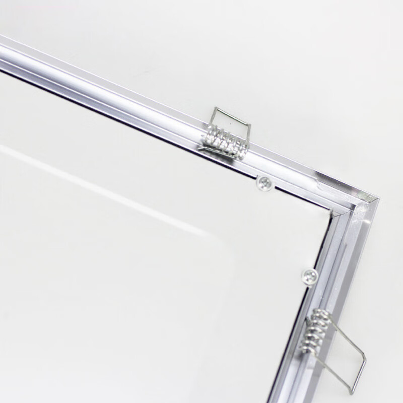 哩也波哩也30x60x60led平板灯石膏板开孔吊顶弹簧嵌入式pvc塑料扣板