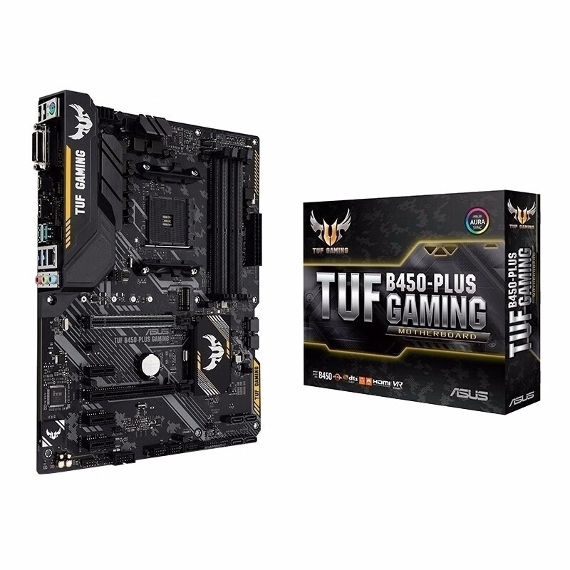 华硕（ASUS）TUF B450M-PLUS GAMING二手主板M.2 AM4插槽双通道DDR4 华硕TUF B450-PLUS GAMING
